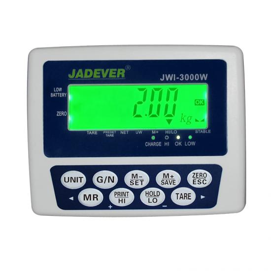 Electronic digital weighing indicator for platform scale