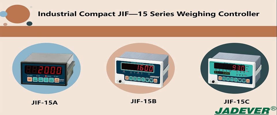 Industrial Compacto JIF—Controlador de Pesagem Série 15