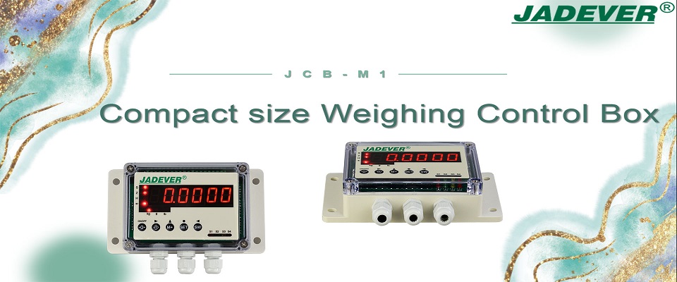 Caixa de controle de pesagem de tamanho compacto JCB-M1