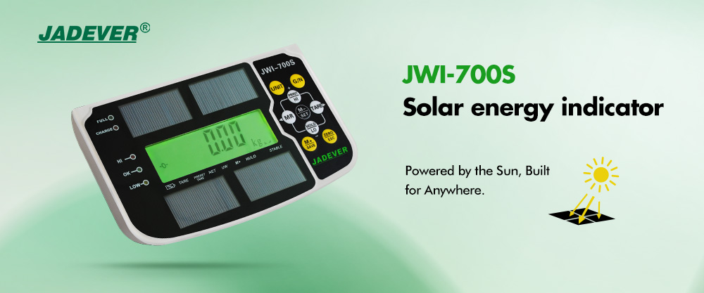 Por que escolher o indicador de energia solar JWI-700S?