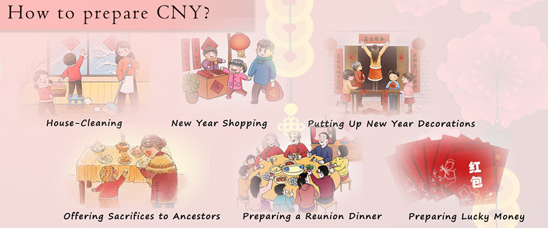 como preparar o ano novo lunar chinês?
