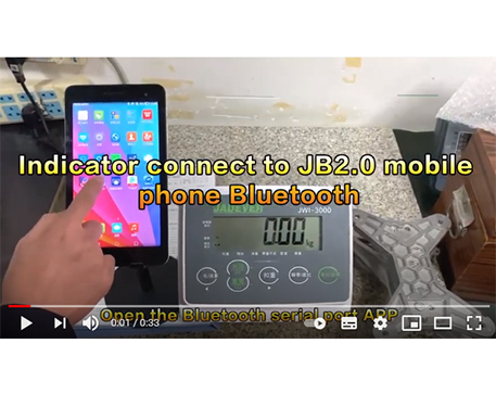  Jadever Indicador de pesagem Conecte-se com telefone celular por Bluetooth Jb2.0 módulo